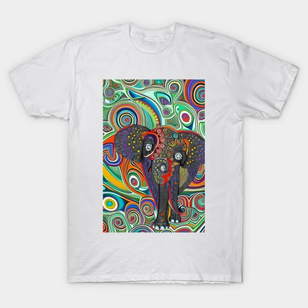 Elephant T-Shirt by Colin-Bentham